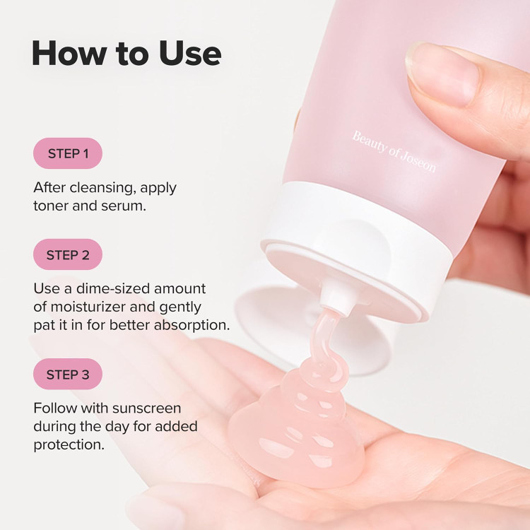 واتر ژل آبرسان بیوتی آف جوسان حاوی عصاره لوبیای قرمز