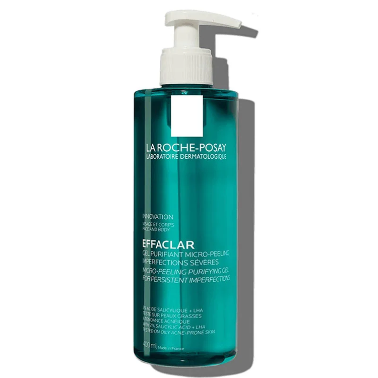 ژل شوینده میکرو پیلینگ لاروش پوزای کنترل کننده جوش و چربی