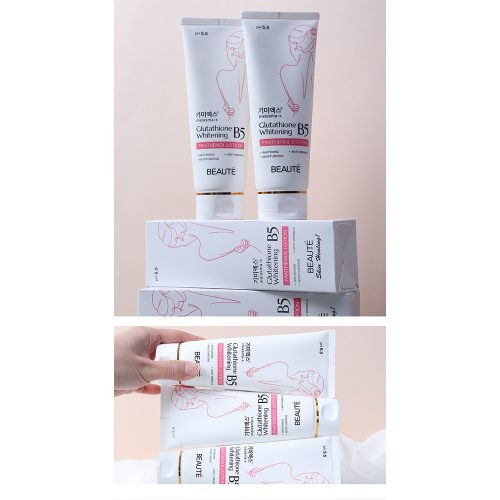 لوسیون صورت و بدن گلوتاتیون و پنتنول ملاسما ایکس بیوته مرطوب کننده، روشن کننده و ضد چروک