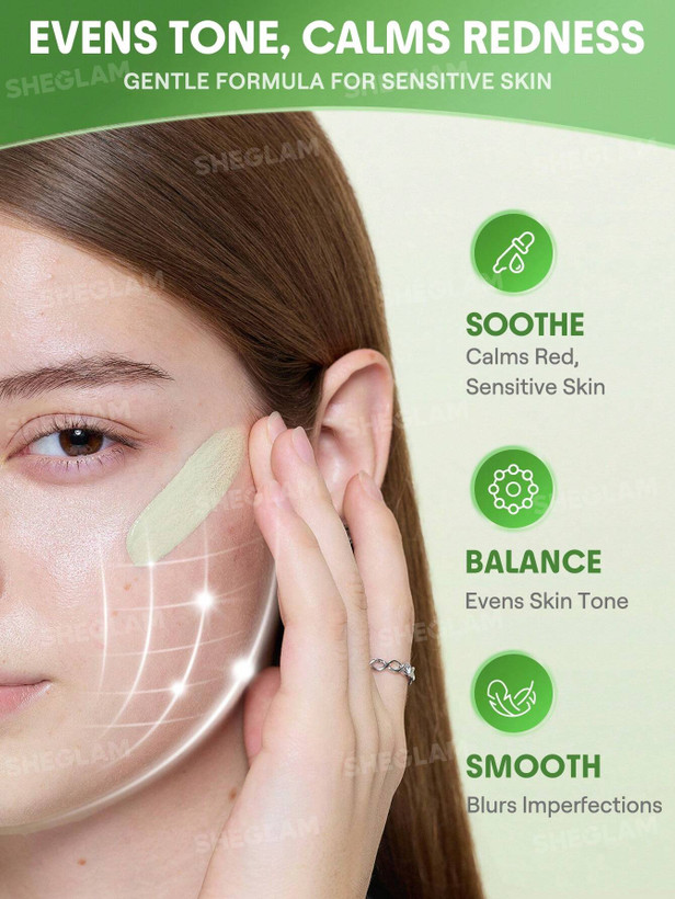 پرایمر اصلاح رنگ صورت شیگلم مدل Even Better Color Correcting رنگ سبز