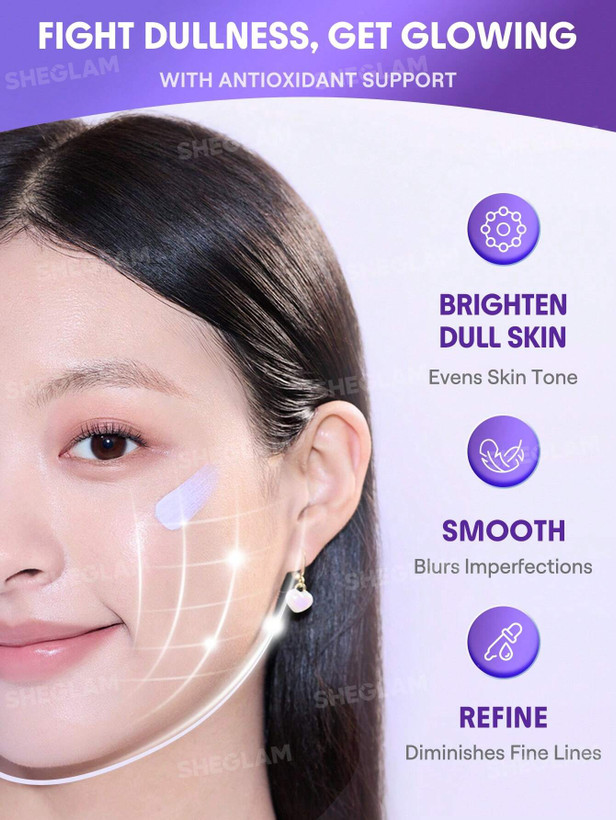پرایمر اصلاح رنگ صورت شیگلم مدل Even Better Color Correcting رنگ بنفش