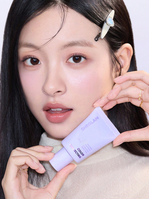 پرایمر اصلاح رنگ صورت شیگلم مدل Even Better Color Correcting رنگ بنفش