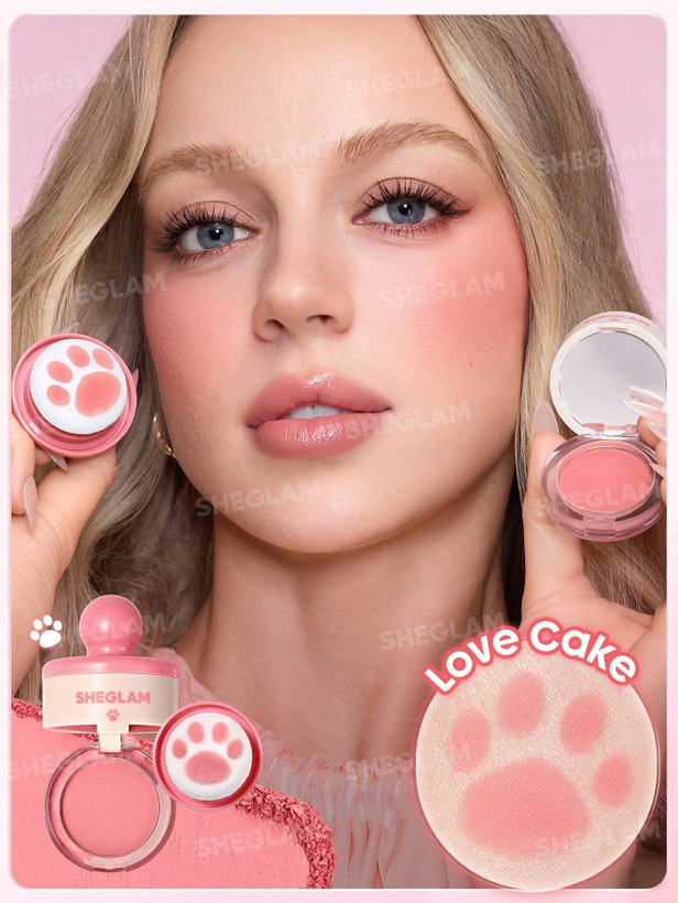 رژگونه استامپی شیگلم رنگ 001 Love Cake