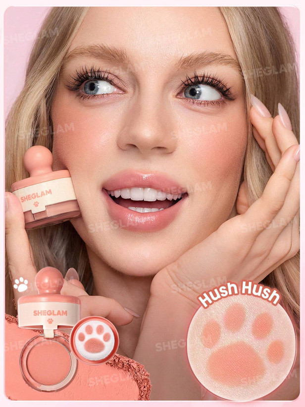 رژگونه استامپی شیگلم رنگ103 Hush Hush