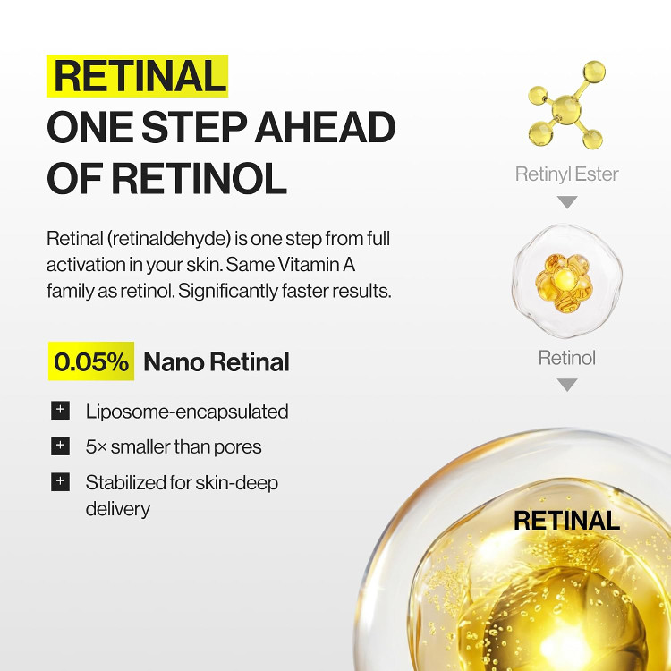 کرم دوگانه رتینال شات سلیمکس ضد چروک، تسکین دهنده و جوانساز پوست