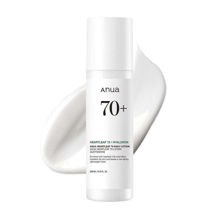 لوسیون آبرسان و تسکین دهنده آنوا ANUA Heartleaf 70% Daily Relief Lotion