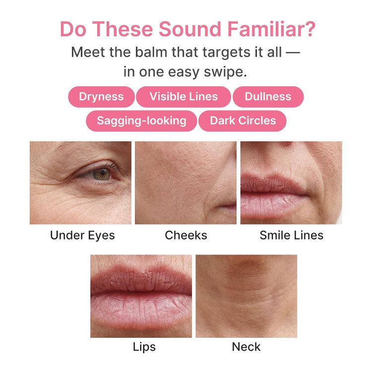مولتی بالم حجمدهنده و ضدچروک PDRN کلاژن صورتی مدیکیوب Medicube PDRN Pink Collagen Volume Multi Balm