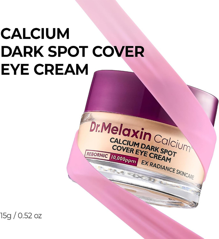 کرم دور چشم کلسیم دارک اسپات دکتر ملاکسین ضد چروک و روشن کننده قوی Dr. Melaxin Cemenrete Calcium Dark Spot Correcting Eye Cream