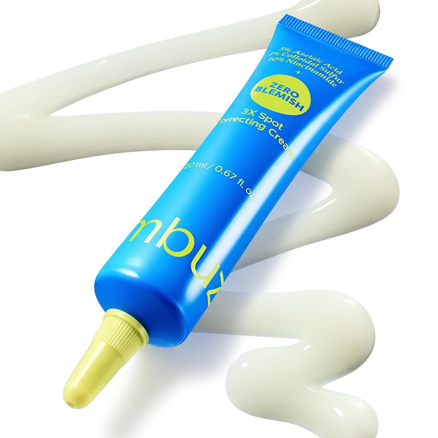 کرم ضد جوش فوری و اصلاح لک زیرو بلمیش نامبوزین numbuzin Zero Blemish 3X Spot Correcting Cream