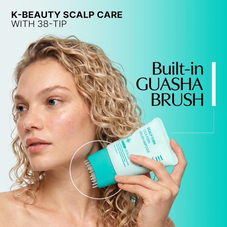 آمپول ضد ریزش و تسکیندهنده پوست سر لیلی ایو مدل Scalp:Turn Cica PDRN Brush Ampoule