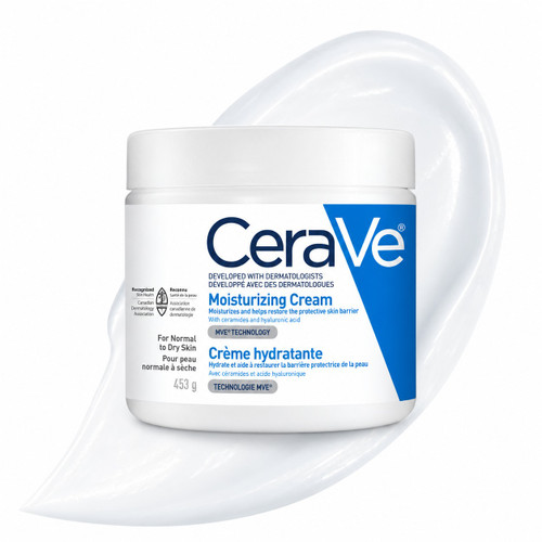 کرم مرطوبکننده صورت و بدن سراوی ۴۵۴ گرم | CeraVe Moisturizing Cream